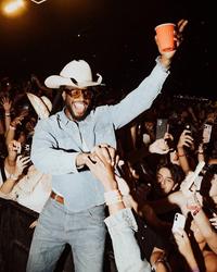 Shaboozey performing in Indio in 2026