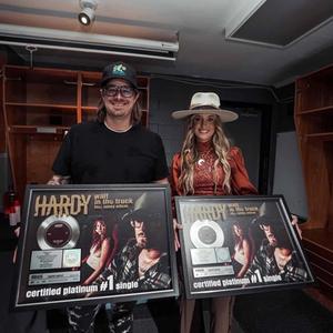 Artist - HARDY and Lainey Wilson Platinum Plaque