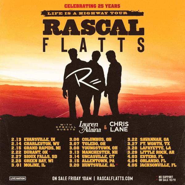 Tour – Rascal Flatts Reunion