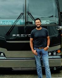 Luke Bryan backstage at CMA Fest 2026