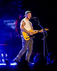 Zach Bryan performing at MetLife Stadium