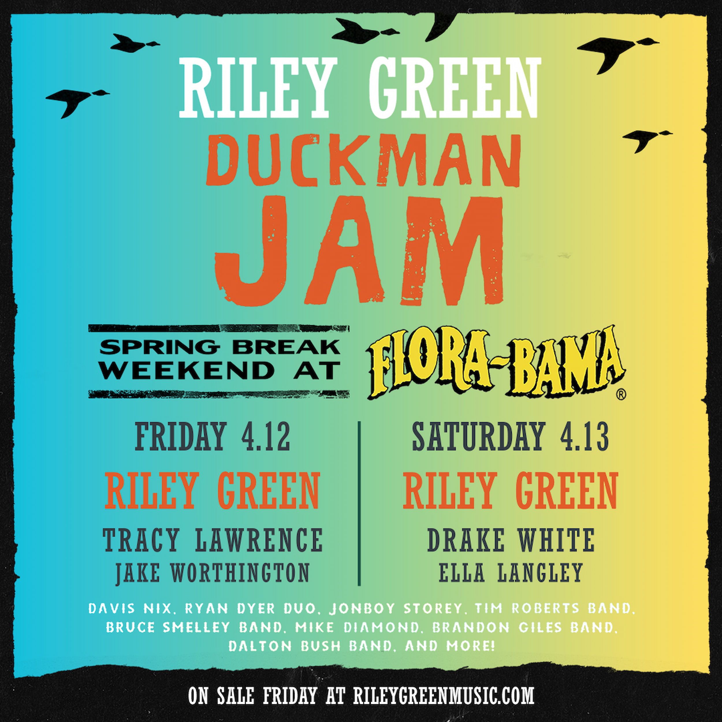 Festival - Duckman Jam at Flora-Bama 2024 Ad-Mat