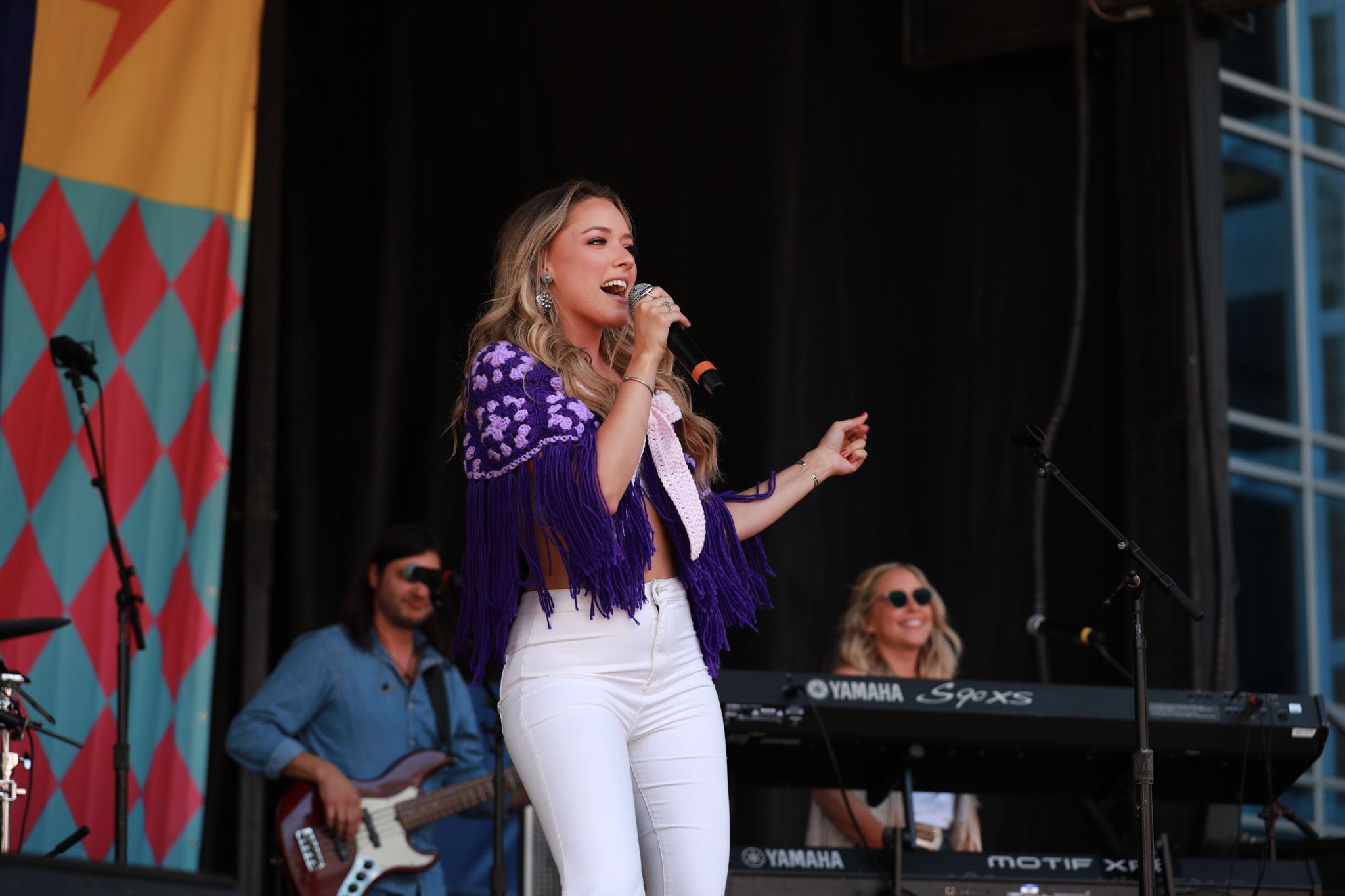 <p>Emily Ann Roberts performs at the Good Molecules Reverb Stage on Thursday, June 6 during CMA Fest 2024 in downtown Nashville.</p>