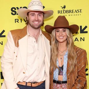 Lainey Wilson & Devlin ‘Duck’ Hodges at the premiere of Lainey's Netflix documentary, ‘Keepin’ Country Cool’