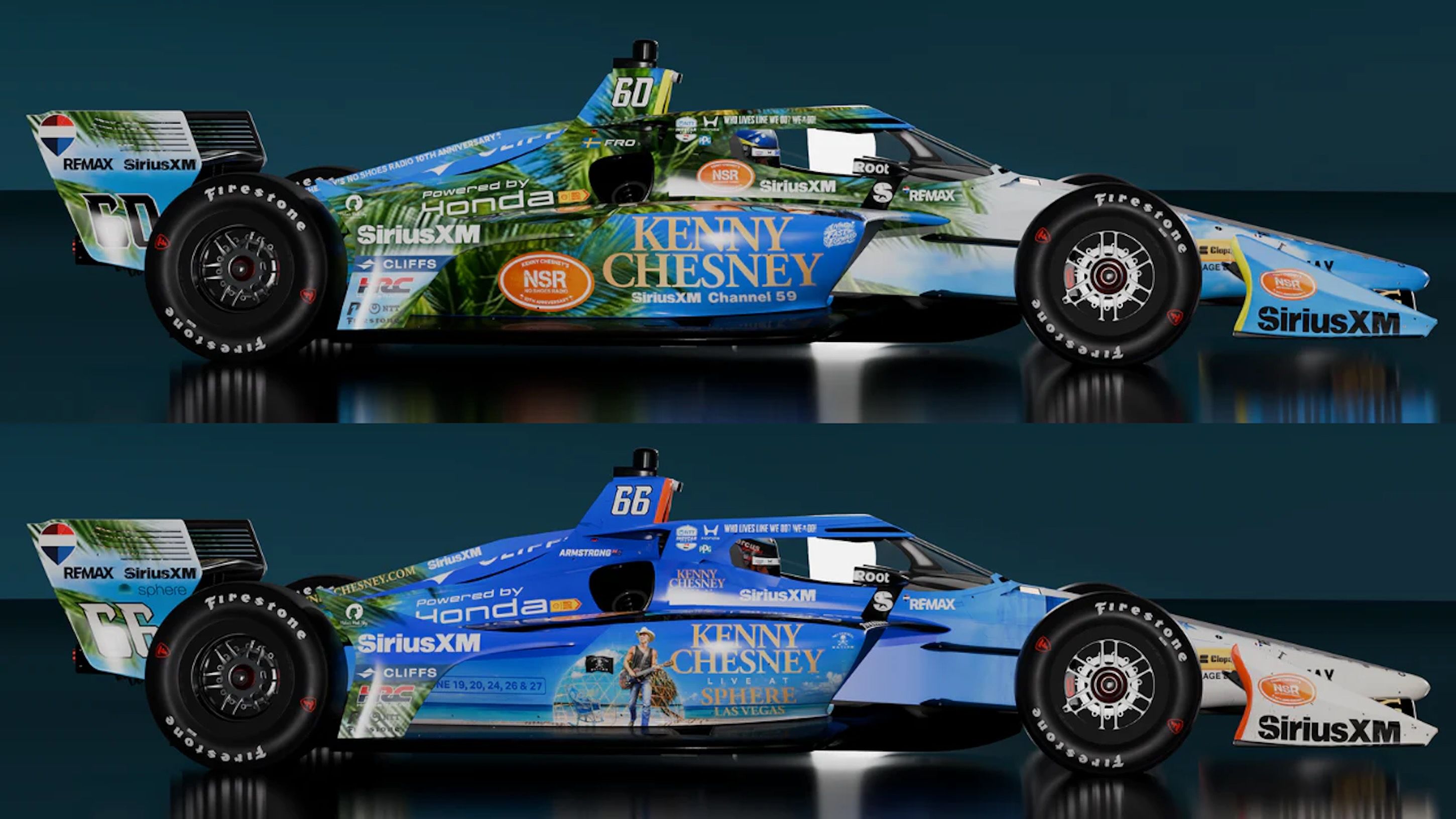 <p>Kenny Chesney IndyCar Design 2026</p>