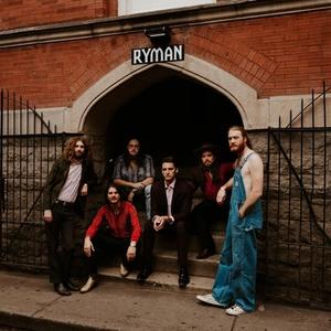 The Red Clay Strays outside The Ryman