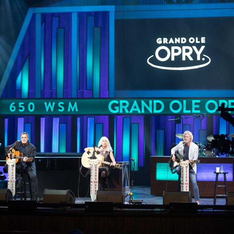 <p>Live - Opry Rodney Crowell Emmylou Harris & Vince Gill</p>