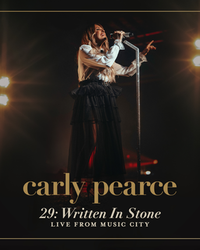 Carly Pearce - 29: Written In Stone: Live From Music City Album Cover