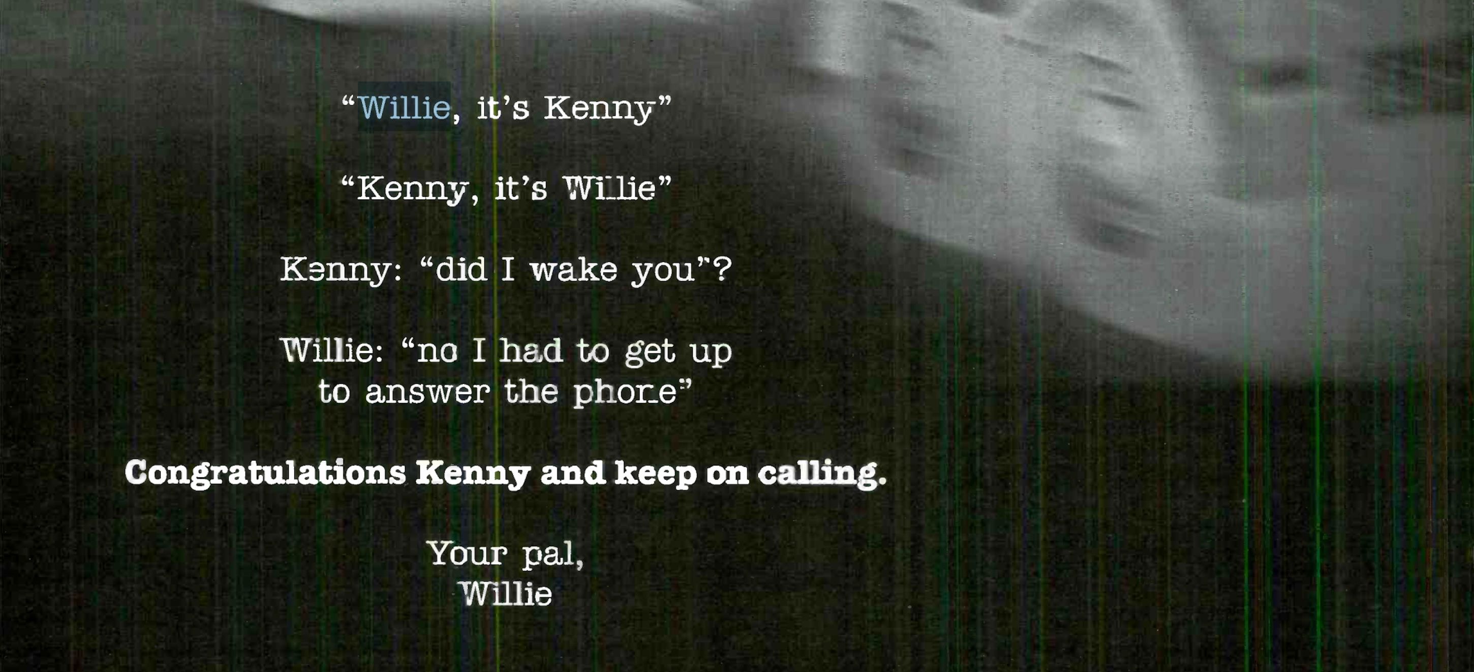 <p>Willie Nelson Kenny Chesney Tribute</p>