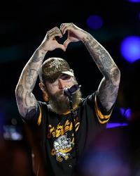 Post Malone performs at Nissan Stadium on Thursday, June 6 during CMA Fest 2024 in downtown Nashville.