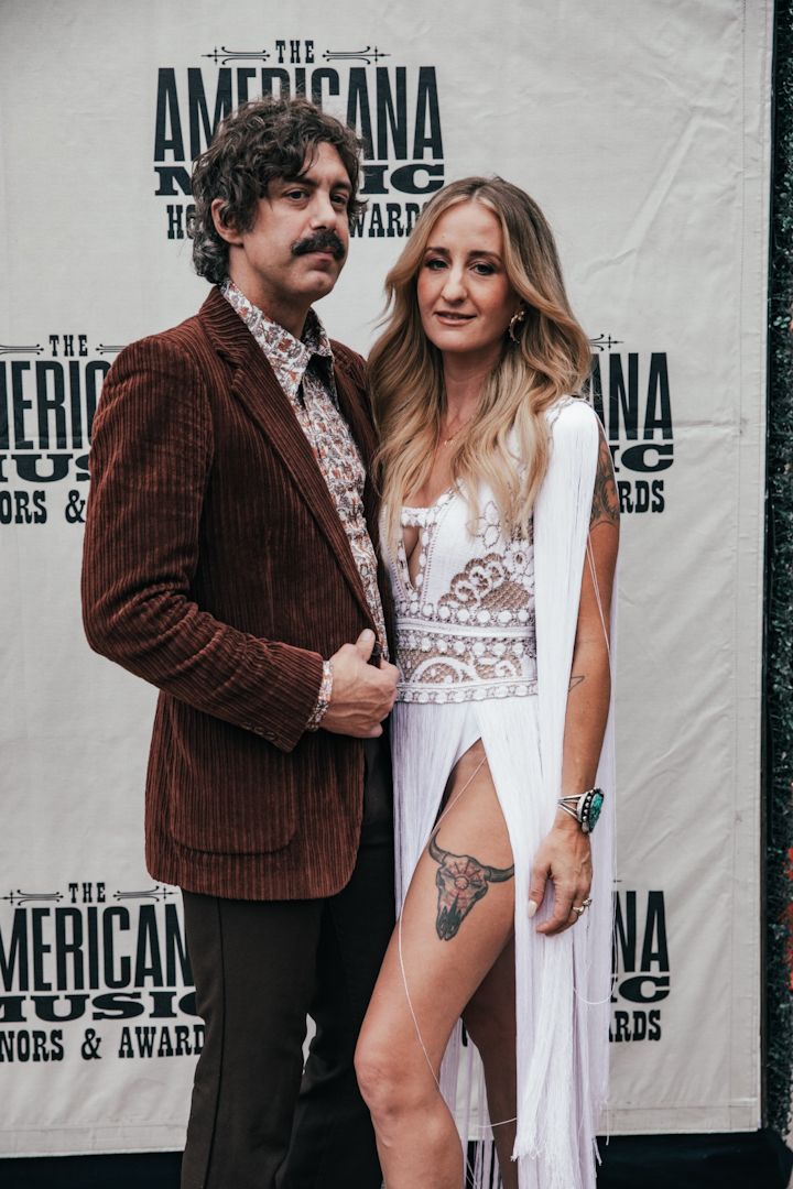 Margo Price and Jeremy Ivey Red Carpet - Americana Awards 2023