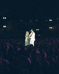 Artist - Noah Kahan & Avery Anna performing at REDWEST Festival 2025