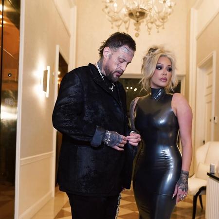 Jelly Roll and Bunnie at the GRAMMYs 2026