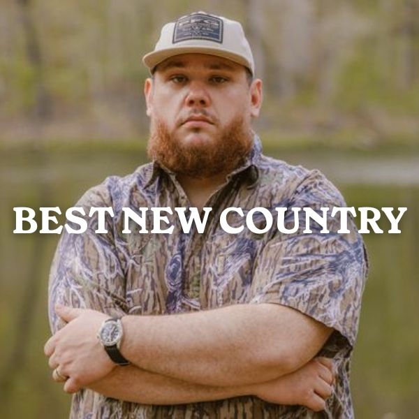Best New Country Playlist Cover Art with Luke Combs