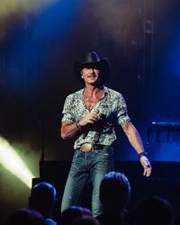 Tim McGraw performing live in 2026
