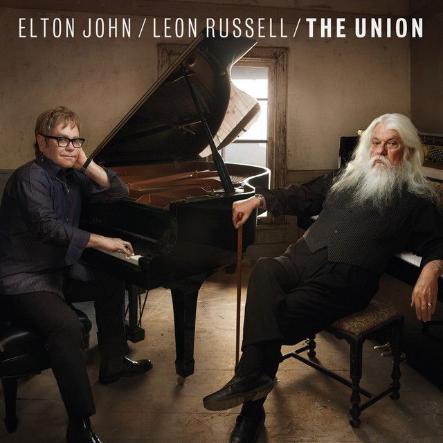 Elton John & Leon Russell - The Union Album Cover