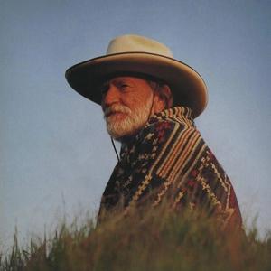 Willie Nelson in the grass