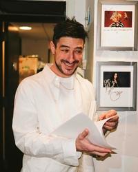 Marcus Mumford backstage 2026