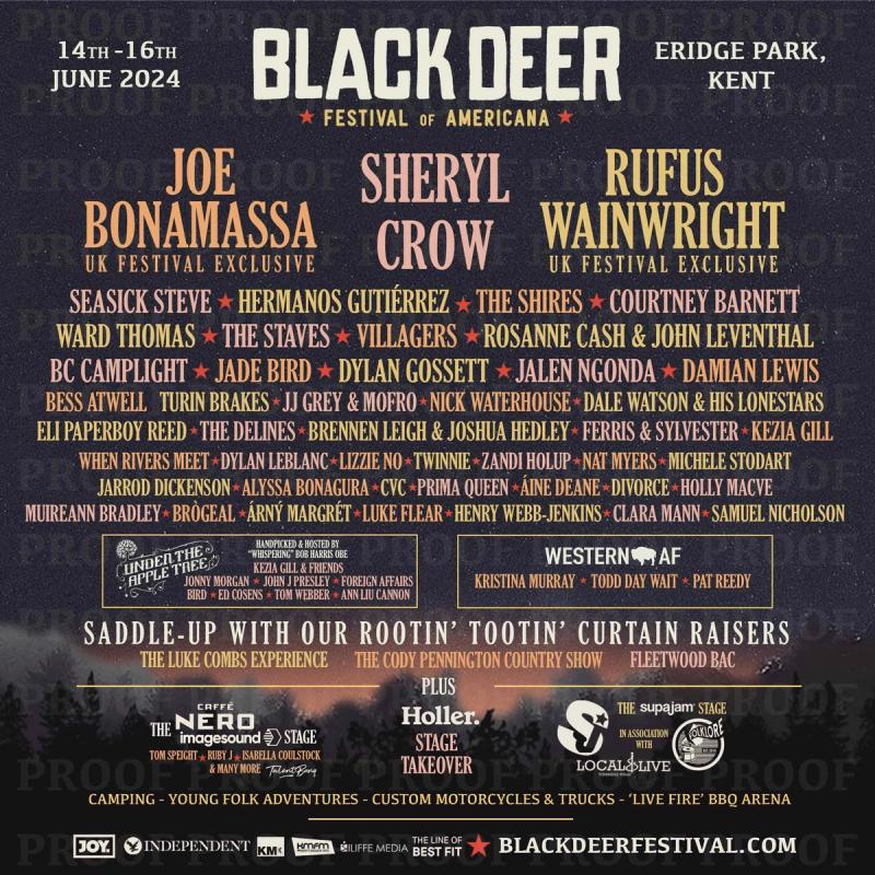 <p>Black Deer Festival 2024 Latest Line-Up Poster</p>