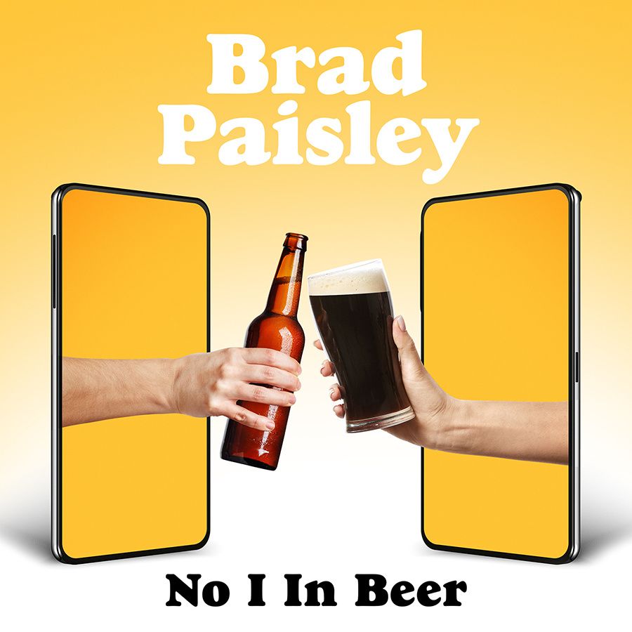 Brad Paisley - No 1 In Beer - Single Cover