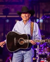 George Strait performing live in Texas