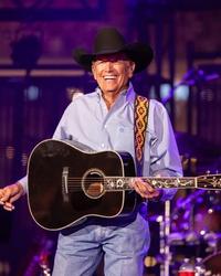 George Strait performing live in Texas