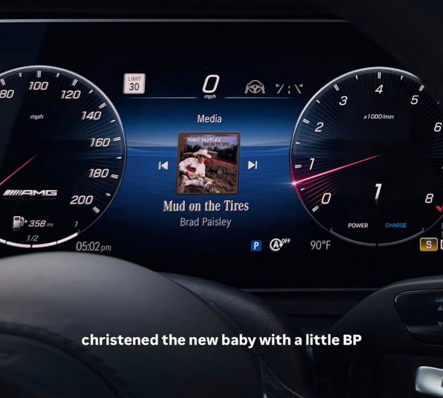 <p>Megan Moroney Brad Paisley Car Screenshot 1</p>