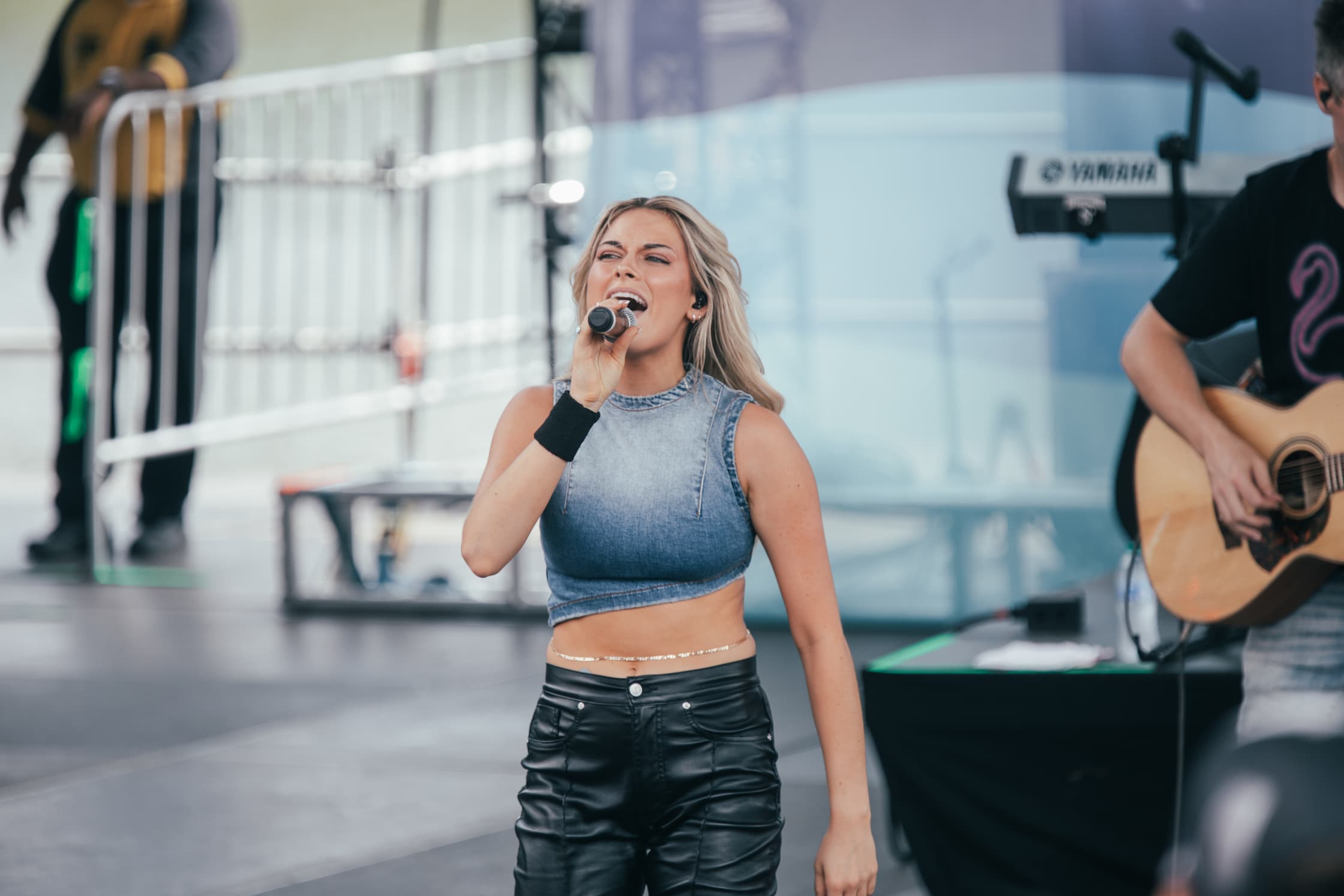 Alana Springsteen at CMA Fest 2023 by Laura Ord