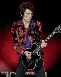 Ronnie Wood performing live