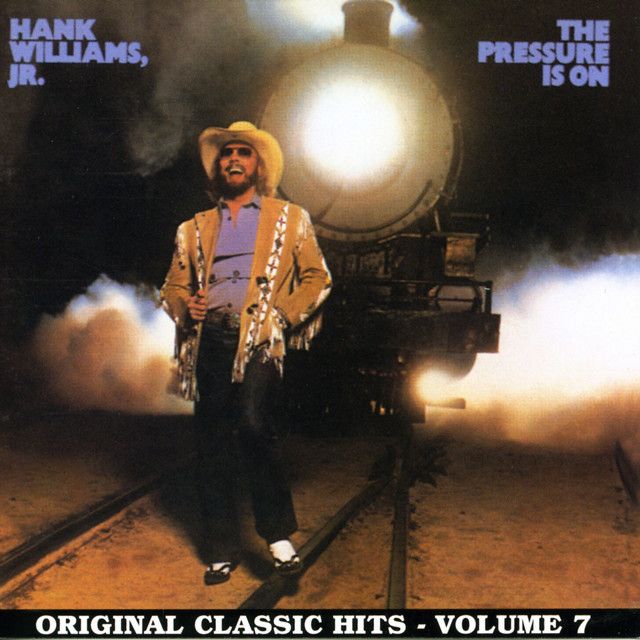 Hank Williams Jr. - The Pressure Is On Album Cover