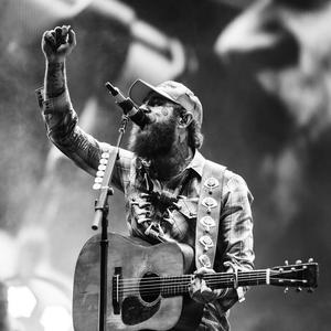 Post Malone performing at Stagecoach 2024
