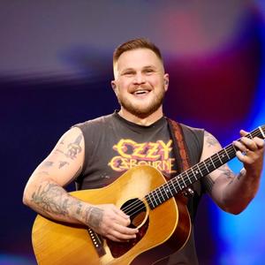 Zach Bryan performing in London in 2026