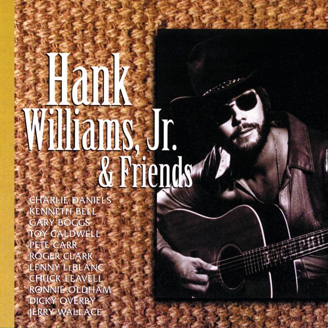 Hank Williams Jr - Hank Williams Jr & Friends Album Cover