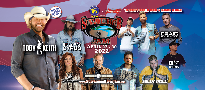 Suwannee River Jam 2022 Line-Up, Dates and Tickets | Holler