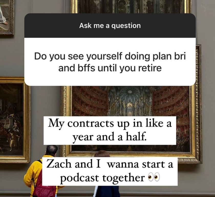 <p>Brianna LaPaglia IG Story Screenshot</p>