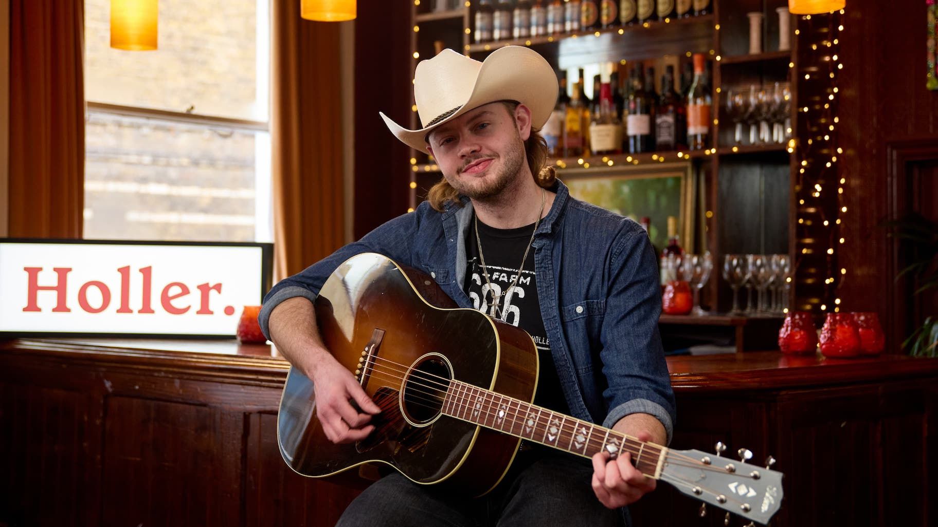 Tyler Booth at the Holler Live Sessions by Joe Monk.