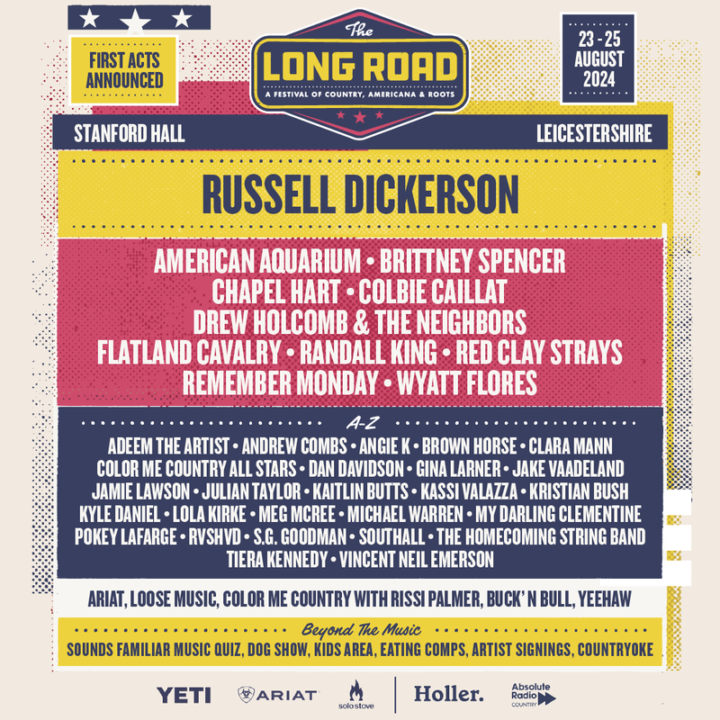 <p>The Long Road Festival 2024 Line-Up Poster</p>
