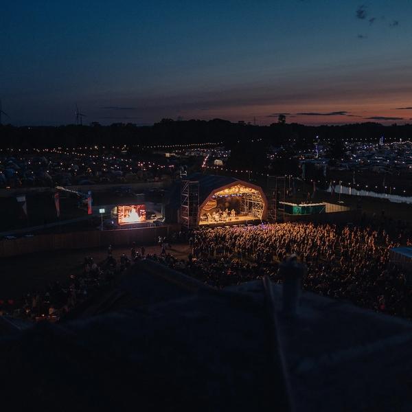 The Long Road Festival 2025 Birds Eye View