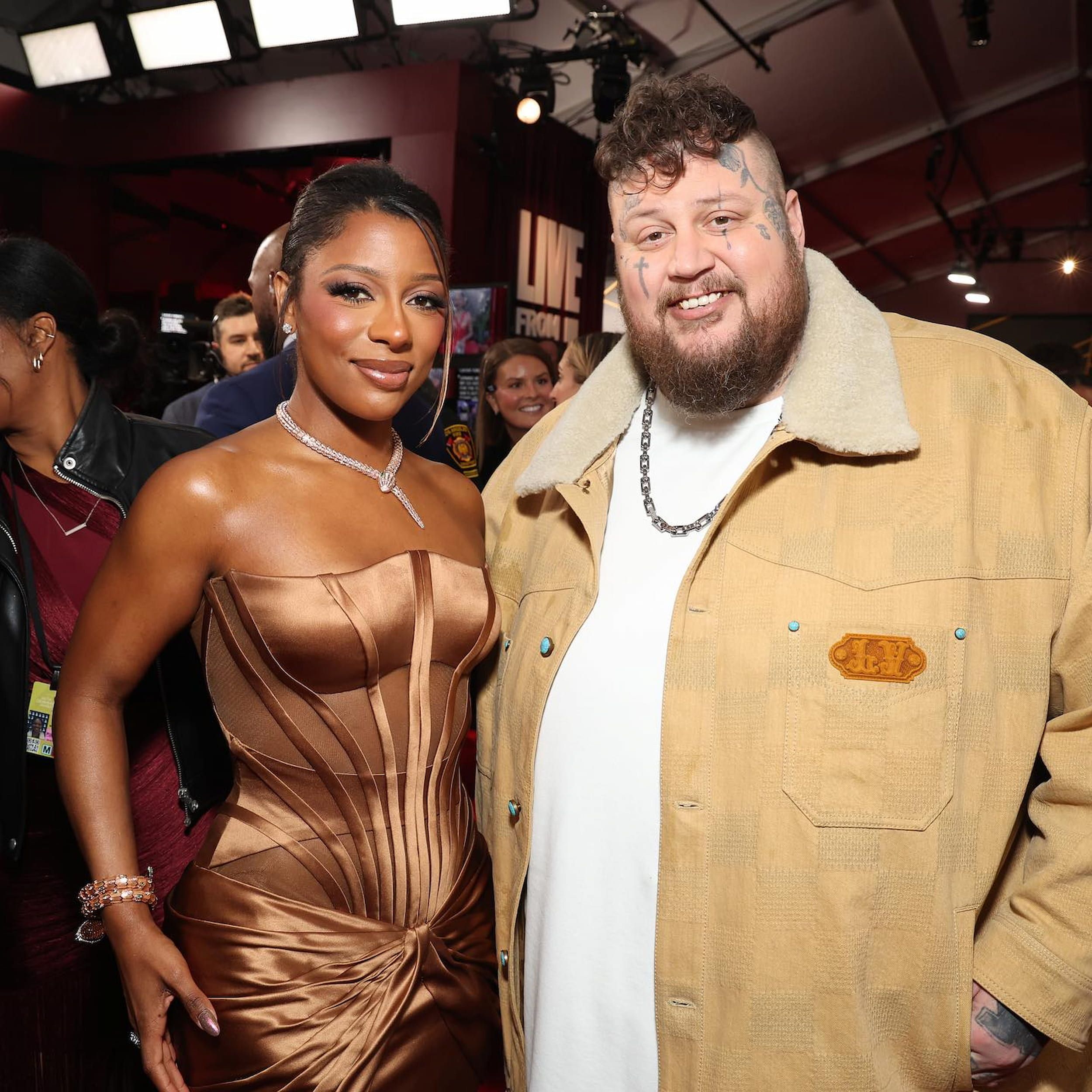 Jelly Roll, Noah Kahan & Zach Bryan React to Best New Artist Winner at the 2024 Grammy Awards