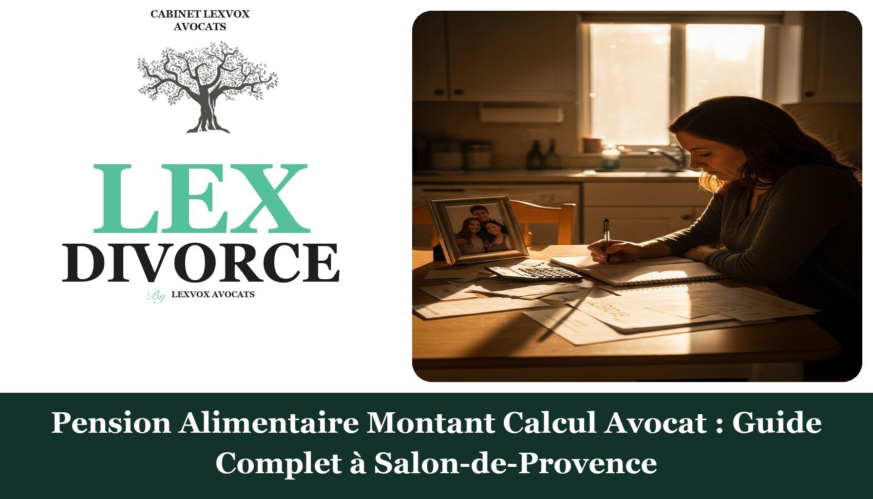Pension Alimentaire Montant Calcul Avocat : Guide Complet à Salon-de-Provence