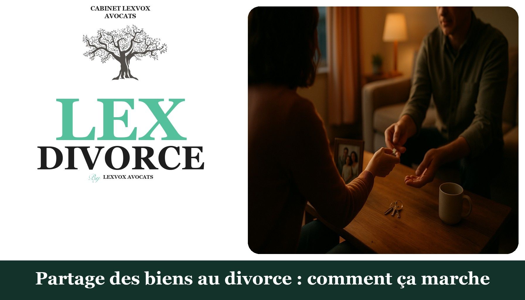 Partage des biens au divorce : comment ça marche