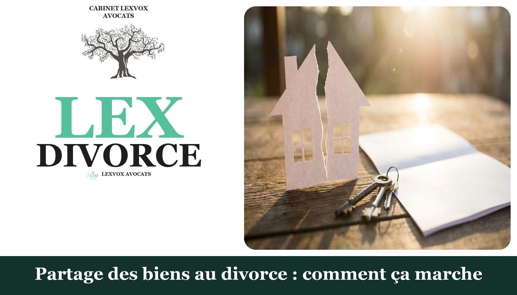 Partage des biens au divorce : comment ça marche