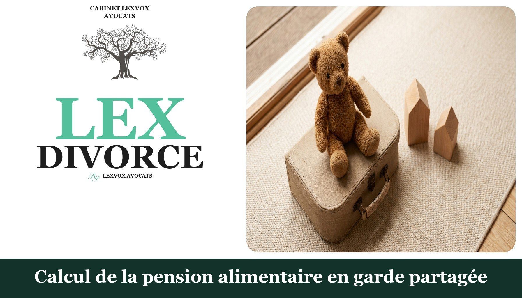 Calcul de la pension alimentaire en garde partagée