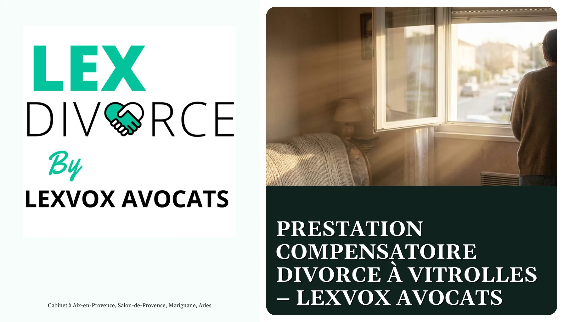 Prestation compensatoire divorce à Vitrolles – LEXVOX AVOCATS