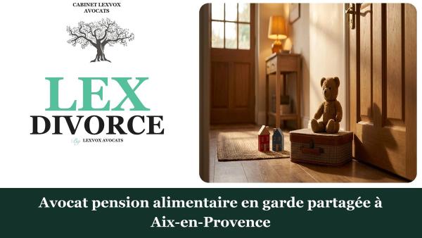 Avocat pour la garde des enfants et la pension alimentaire à Aix-en-Provence