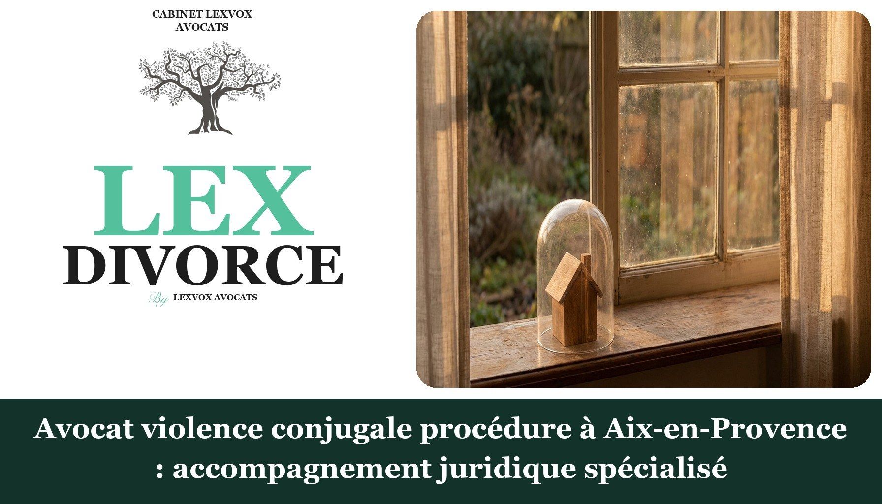 Avocat violence conjugale procédure à Aix-en-Provence : accompagnement juridique spécialisé