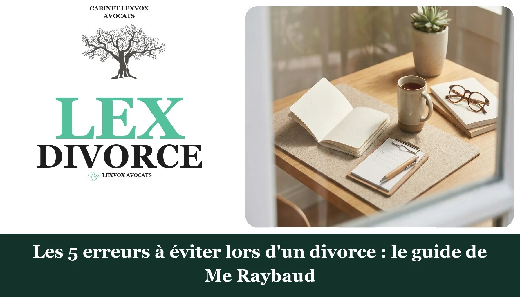 Les 5 erreurs à éviter lors d'un divorce : le guide de Me Raybaud