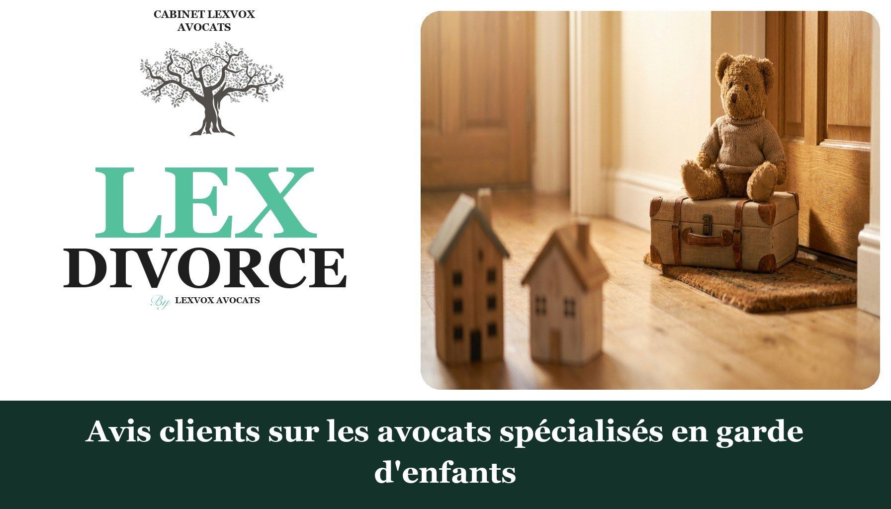 Avis clients sur les avocats spécialisés en garde d'enfants