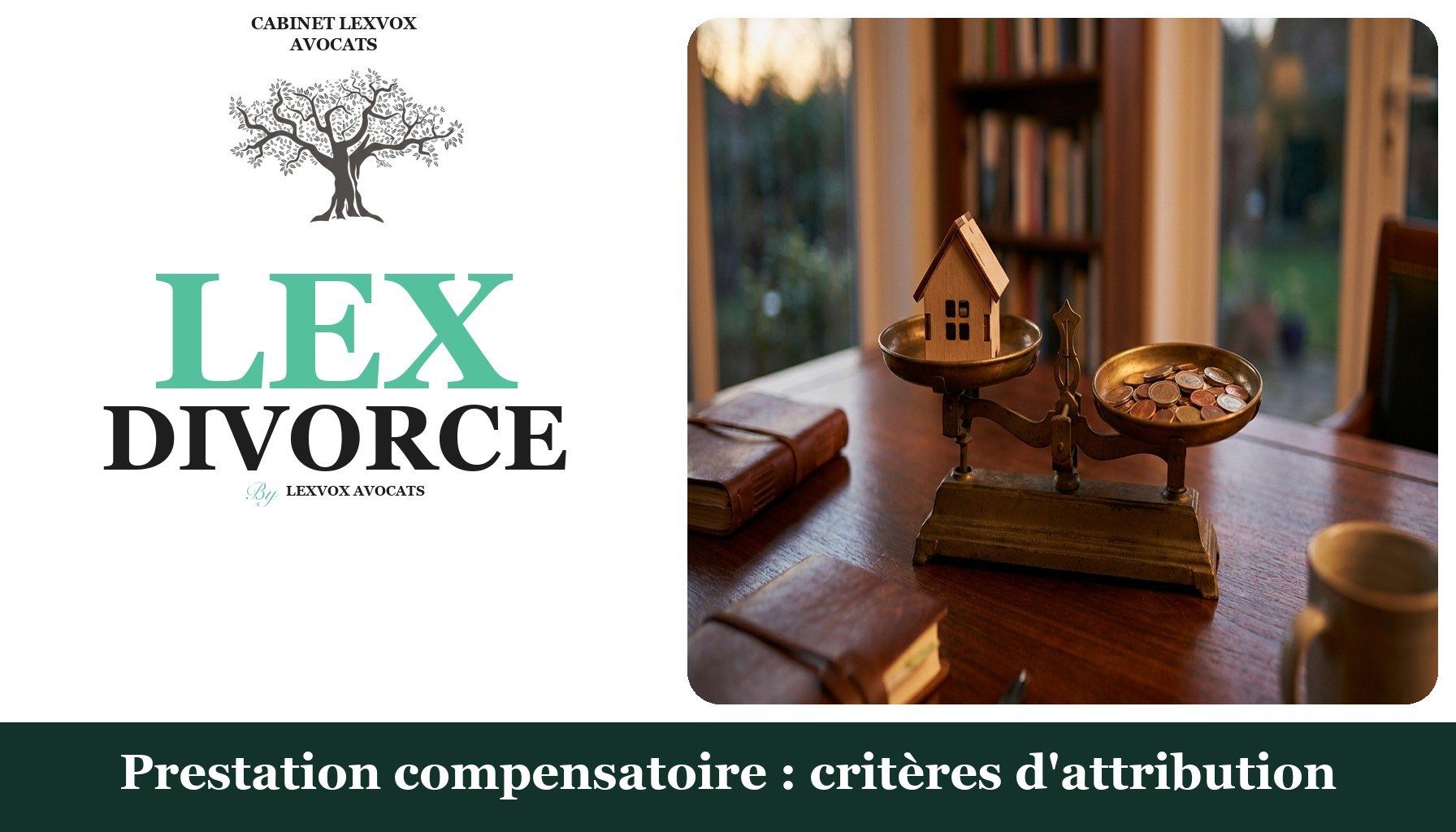 Prestation compensatoire : critères d'attribution