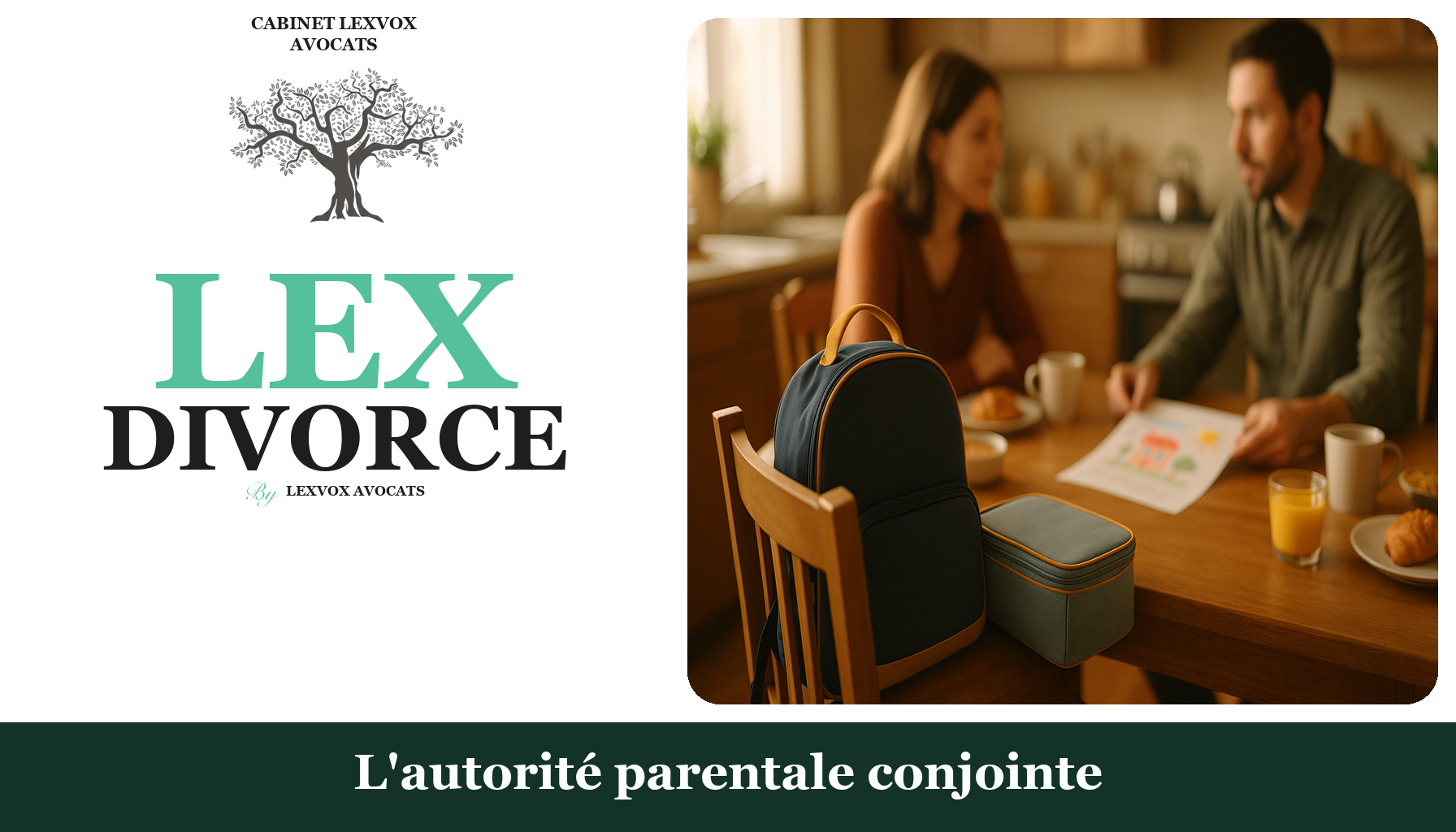 Autorité parentale conjointe après séparation : décider à deux